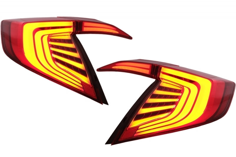 Assembly Headlights and Taillights suitable for HONDA Civic MK10 FC FK (2016-up) Limousine Full LED with Sequential Dynamic Turning Lights