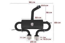 Carica l'immagine nel visualizzatore di Gallery, Complete Exhaust System suitable for VW Golf 5 R32 (2003-2007) & Golf 6 R20 (2008-2013) Catback Muffler R20 R32