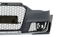 Carica l'immagine nel visualizzatore di Gallery, Paraurti anteriore adatto per Audi A3 8V (2012-2015) Hatchback Sportback RS3 Brilliant Black Design