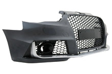 Carica l'immagine nel visualizzatore di Gallery, Paraurti anteriore adatto per Audi A3 8V (2012-2015) Hatchback Sportback RS3 Brilliant Black Design