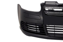 Carica l'immagine nel visualizzatore di Gallery, Front Bumper suitable for VW Golf V 5 (2003-2007) Jetta (2005-2010) R32 Piano Glossy Black Grill