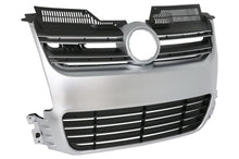 Carica l'immagine nel visualizzatore di Gallery, Front Grille suitable for VW Golf 5 V (2003-2007) R32 Design Brushed Aluminium