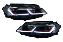 Carica l'immagine nel visualizzatore di Gallery, LED Headlights suitable for VW Golf 7.5 VII (2017-Up) GTI Look with Sequential Dynamic Turning Lights