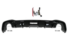 Load image into Gallery viewer, Rear Bumper Diffuser suitable for VW Golf 8 Hatchback Mk8 MQB (2020-Up) Piano Black