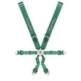 Takata RACE Pettorina 2x2 Snap-on FHR Verde HANS