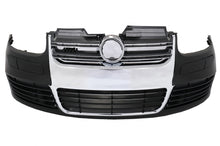 Carica l'immagine nel visualizzatore di Gallery, Front Bumper suitable for VW Golf V 5 (2003-2007) Jetta (2005-2010) R32 Look Chrome Grill