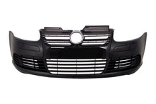 Carica l'immagine nel visualizzatore di Gallery, Front Bumper suitable for VW Golf V 5 (2003-2007) Jetta (2005-2010) R32 Piano Glossy Black Grill