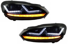 Load image into Gallery viewer, Osram Xenon Upgrade Headlights LEDriving suitable for VW Golf 6 VI (2008-2012) Red GTI LED Dynamic Sequential Turning Lights