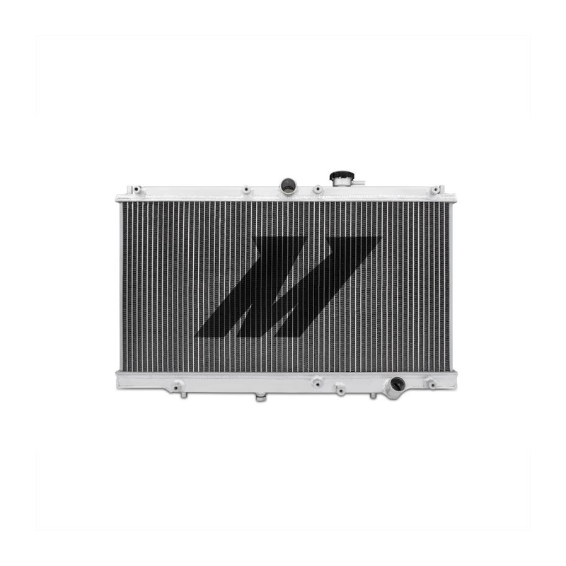 Mishimoto Radiator 2 Row Silver Aluminum Honda Accord / Prelude 97-01