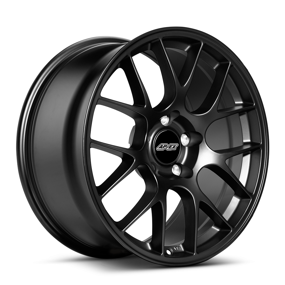 Apex Alloy Wheel EC-7 Satin Black 18"