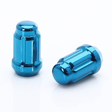 Carica l&#39;immagine nel visualizzatore di Gallery, Forged Steel Japan Racing Nuts JN2 12x1,5 Blue