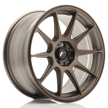 Carica l&#39;immagine nel visualizzatore di Gallery, JR Wheels JR11 17x8,25 ET35 5x100/114,3 Matt Bronze