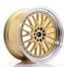 Carica l&#39;immagine nel visualizzatore di Gallery, JR Wheels JR10 19x9,5 ET35 5x112/114 Gold w/Machined Lip