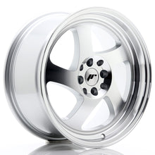 Load image into Gallery viewer, JR Wheels JR15 17x8 ET35 4x100/114 Machined Silver