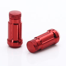 Carica l&#39;immagine nel visualizzatore di Gallery, Forged Steel Japan Racing Nuts JN3 12x1,5 Red