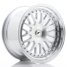 Carica l&#39;immagine nel visualizzatore di Gallery, JR Wheels JR10 17x9 ET25-30 Blank Silver Machined Face