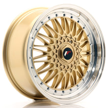 Load image into Gallery viewer, JR Wheels JR9 18x8 ET35-40 BLANK Gold w/Machined Lip