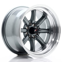 Load image into Gallery viewer, JR Wheels JR19 15x9 ET-13 4x100/114 Gun Metal
