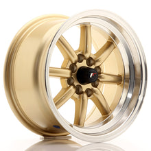 Load image into Gallery viewer, JR Wheels JR19 15x8 ET0 4x100/114 Gold