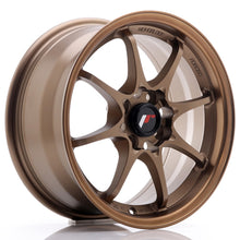 Load image into Gallery viewer, JR Wheels JR5 15x7 ET35 4x100 Dark Anodized Bronze