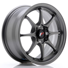 Load image into Gallery viewer, JR Wheels JR5 15x7 ET35 4x100 Matt Gun Metal