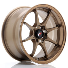 Load image into Gallery viewer, JR Wheels JR5 15x8 ET28 4x100 Dark Anodized Bronze