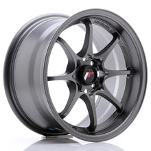 Load image into Gallery viewer, JR Wheels JR5 15x8 ET28 4x100 Matt Gun Metal