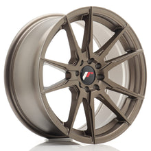 Load image into Gallery viewer, JR Wheels JR21 17x8 ET25 4x100/108 Matt Bronze