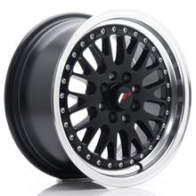Carica l&#39;immagine nel visualizzatore di Gallery, JR Wheels JR10 15x7 ET30 4x100/108 Matt Black w/Machined Lip