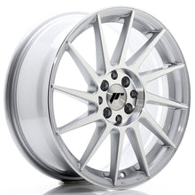 Load image into Gallery viewer, JR Wheels JR22 17x7 ET25 4x100/108 Silver Machined Face