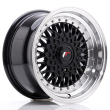 Load image into Gallery viewer, JR Wheels JR9 15x8 ET20 4x100/108 Gloss Black w/Machined Lip
