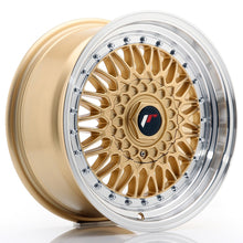 Load image into Gallery viewer, JR Wheels JR9 16x7,5 ET25 4x100/108 Gold w/Machined Lip