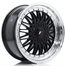 Load image into Gallery viewer, JR Wheels JR9 18x8 ET35-40 BLANK Gloss Black w/Machined Lip