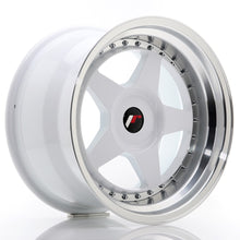 Load image into Gallery viewer, JR Wheels JR6 17x10 ET20 BLANK White w/Machined Lip
