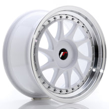 Load image into Gallery viewer, JR Wheels JR26 17x9 ET20-35 BLANK White w/Machined Lip
