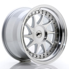 Load image into Gallery viewer, JR Wheels JR26 17x10 ET0-25 BLANK Silver Machined Face