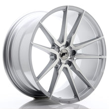 Load image into Gallery viewer, JR Wheels JR21 21x11 ET15-55 5H BLANK Silver Machined Face