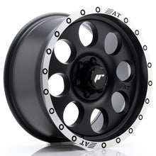 Load image into Gallery viewer, JR Wheels JRX4 17x8.5 ET20 6x139.7 Matt Black w/Machined Lip