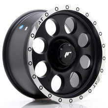 Load image into Gallery viewer, JR Wheels JRX4 17x8.5 ET20-35 BLANK Matt Black w/Machined Lip