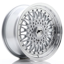 Load image into Gallery viewer, JR Wheels JR9 16x7,5 ET25 4x100/108 Silver w/Machined Lip+Silver Rivets