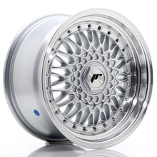 Load image into Gallery viewer, JR Wheels JR9 16x8 ET25 4x100/108 Silver w/Machined Lip+Silver Rivets