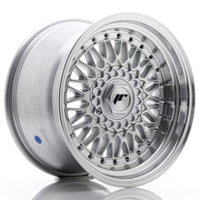Load image into Gallery viewer, JR Wheels JR9 16x9 ET20 4x100/108 Silver w/Machined Lip+Silver Rivets
