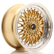 Load image into Gallery viewer, JR Wheels JR9 17x8,5 ET20 4x100/108 Gold w/Machined Lip