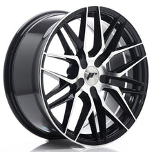 Load image into Gallery viewer, JR Wheels JR28 18x8,5 ET20-40 5H BLANK Gloss Black Machined Face