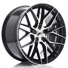 Load image into Gallery viewer, JR Wheels JR28 19x9,5 ET20-40 5H BLANK Gloss Black Machined Face