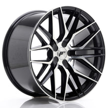 Load image into Gallery viewer, JR Wheels JR28 19x10,5 ET20-40 5H BLANK Gloss Black Machined Face