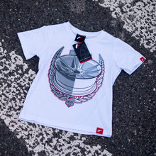 Carica l&#39;immagine nel visualizzatore di Gallery, JR Junior T-Shirt JR-21 Laurel White Size 122/128