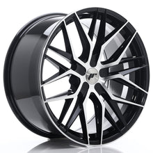 Load image into Gallery viewer, JR Wheels JR28 21x10,5 ET15-55 5H BLANK Gloss Black Machined Face