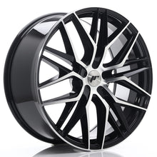 Load image into Gallery viewer, JR Wheels JR28 22x9 ET30-45 5H BLANK Gloss Black Machined Face
