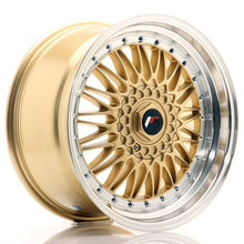 Load image into Gallery viewer, JR Wheels JR9 18x9 ET20-40 BLANK Gold w/Machined Lip